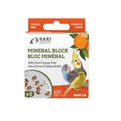 Blocs minéraux HARI, écorce orange, 2 Bird-treatments products