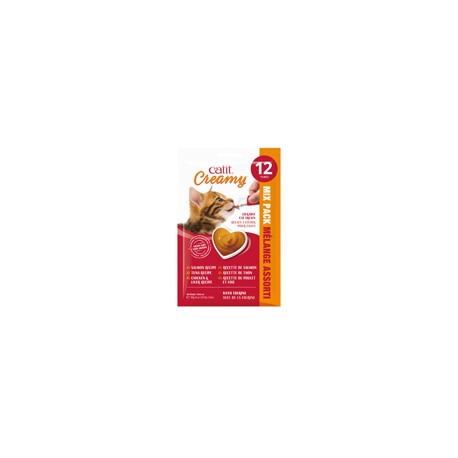 Gâteries Catit Creamy, assorti, 12x15g CATIT Treats