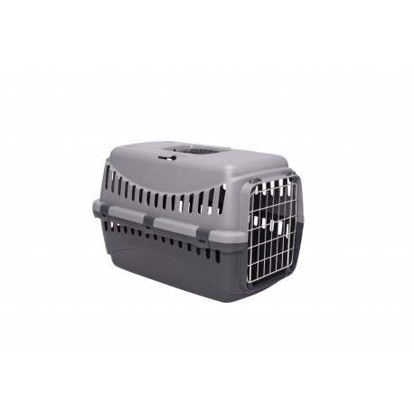 TRANSPORTEUR GISPY PORTE METAL, GRIS, PETIT 46x31x  Carriers