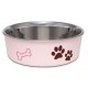 PROMO - DÃ©cembre - LOVING P BELLA CHIEN/CHAT BOL ROSE PAP LOVING PET Bols eau et nourriture