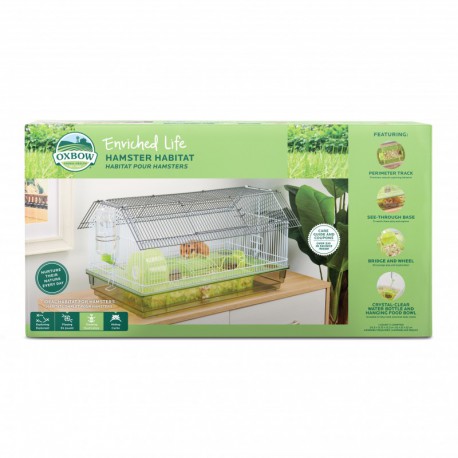 OXBOW RONGEUR HABITAT POUR HAMSTERS 24,5 X13,62 X12,52 OXBOW Cages equipees