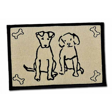 LOVING PETS TAPIS-NAPPERON BEIGE CHIENS LOVING PET Bols eau et nourriture