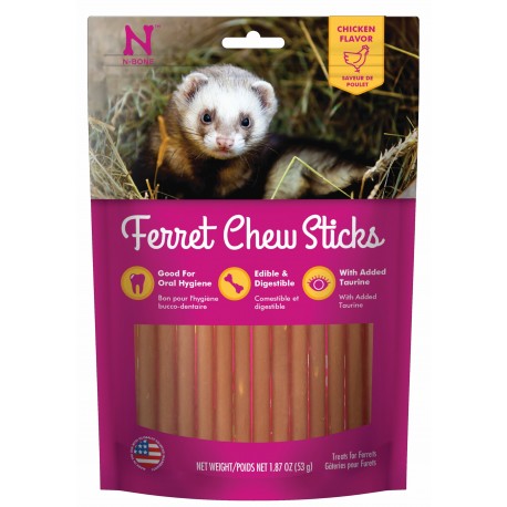 N-BONE BÂTONNETS À MÂCHER POUR FURET, RÉDUIT LE TA N-BONE Treats