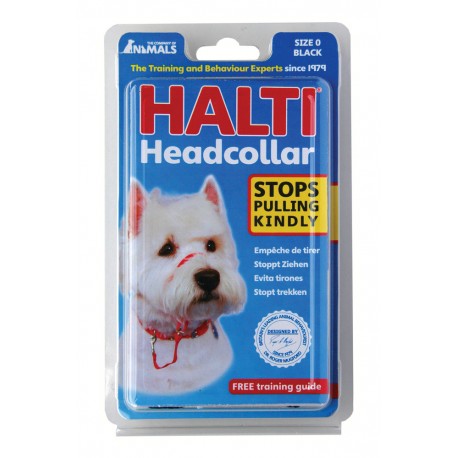 HALTI Headcollar Size0/BK HALTI Leashes And Collars