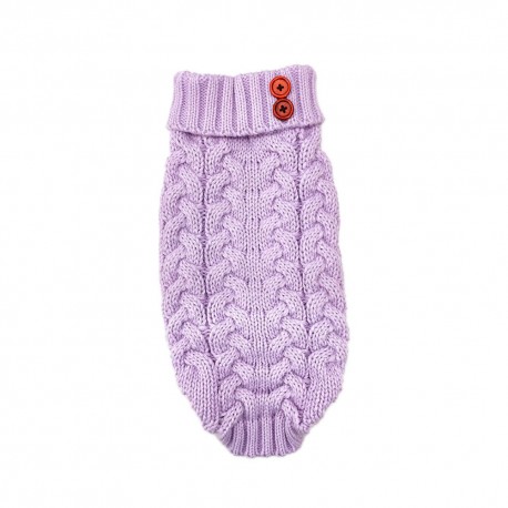 DQ Double Knit Lilac Sweater 6 DOGGIE-Q Lingerie