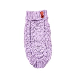 DQ Double Knit Lilac Sweater 8
