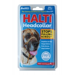 HALTI Headcollar Size4/BK HALTI Laisses et colliers
