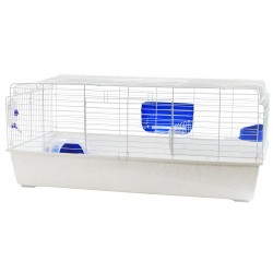 PROMO - FÃ©vrier - RONGEUR CAGE GEANTE LAPIN 59X29X25 DAYANG Cages equipees