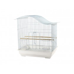CAGE PINSON ABELIA 18,5X14X21,5 BLANC DAYANG Equipped Cages