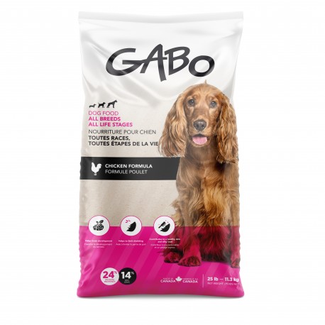 PROMO - FÃ©vrier - GABO NOURRITURE CHIEN/CHIOT TOUTES RACES GABO Nourritures sèches