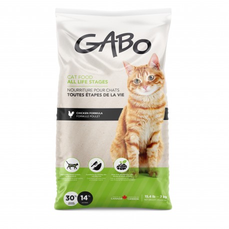 PROMO - FÃ©vrier - GABO NOURRITURE CHAT/CHATON 7 kg GABO Nourritures sèche