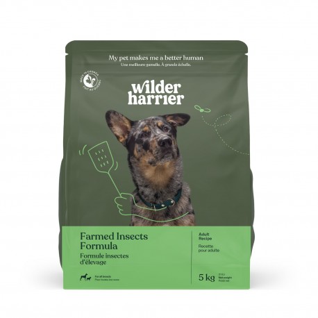 WILDER HARRIER CHIEN NOURRITURE SÈCHE INSECTES DÉLEVAGE 5KG WILDER HARRIER Nourritures sèches