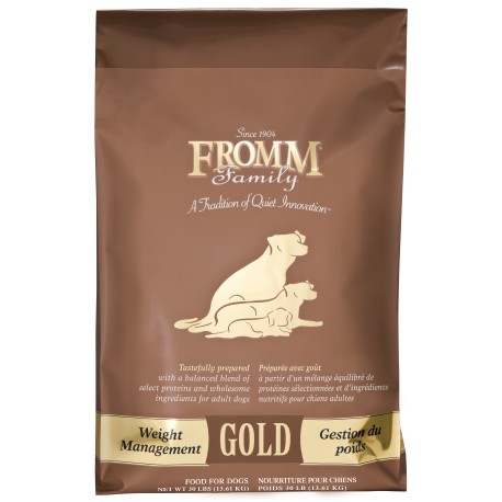 FROMM GOLD CHIEN GESTION POIDS 30 LBS FROMM Nourritures sèches