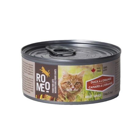 ROMEO CHAT CANARD A L ORANGE 5.5 OZ ROMEO Canned Food