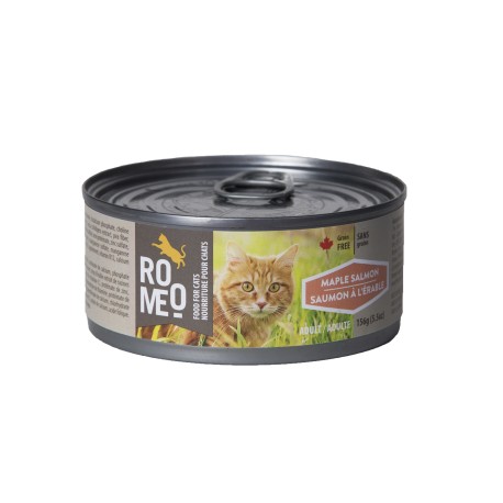 ROMEO CHAT SAUMON A L ERABLE 5.5 OZ ROMEO Canned Food