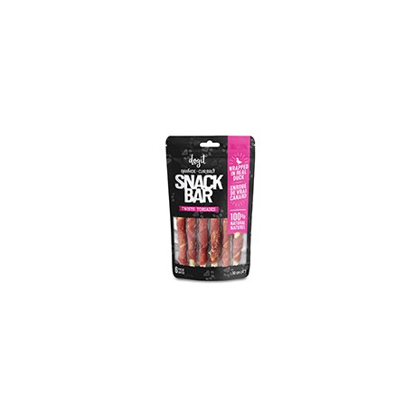 Gateries Snack Bar Dogit, torsades de cuir brut et canard, 7 DOGIT Friandises