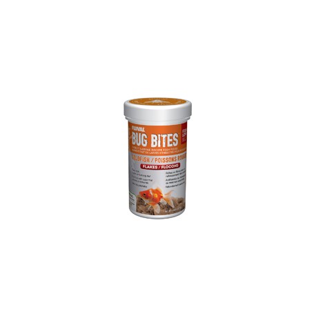 Flocons Bug Bites p/poiss. rouges,45g