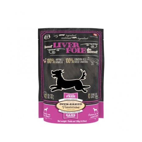 FOIE DE  BOEUF DÉSHYDRATÉ 120 g (4,23 oz)