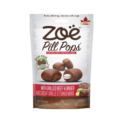 Zoe Pill Pops,Boeuf grillé/gngmb,100g ZOE Friandises